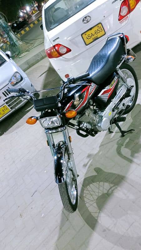 Honda CG-125 2024 Model Karachi num 1st owner Genuine condition 10/10 0