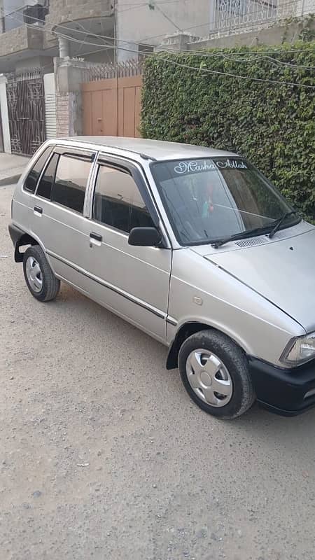 Suzuki Mehran VXR 2005 petrol only . Transfer must 0