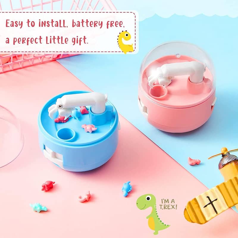 Capsule Catcher Toy Catch Dinosaur Game Kids Capsule Toy Mini Claw Mac 4