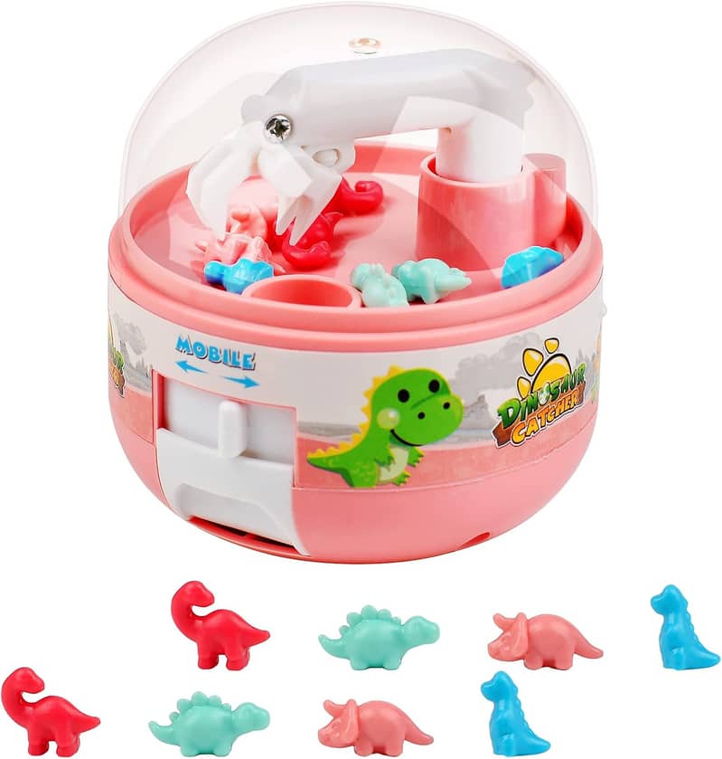 Capsule Catcher Toy Catch Dinosaur Game Kids Capsule Toy Mini Claw Mac 16