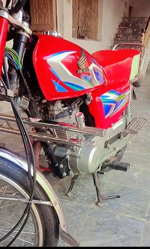 125 honda  2022 mode 23 shap peshwar reg 4