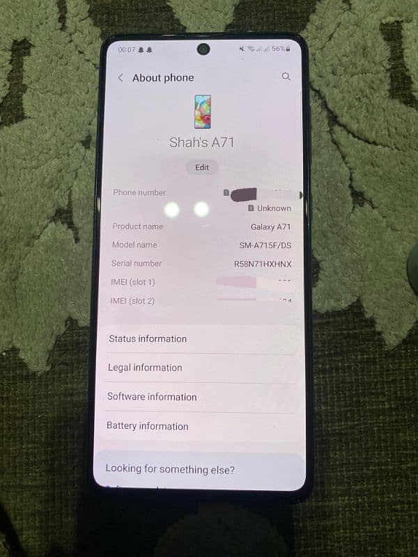 Samsung Galaxy A71 for sale 3