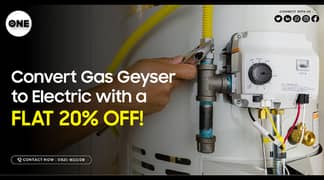 Convert Your Gas Geyser Into Electric | Geyser Upgrade to Dual Mode