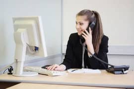 female receptionist required