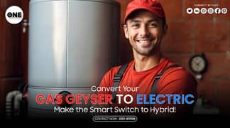 Convert Your Gas Geyser Into Electric | Geyser Upgrade to Dual Mode