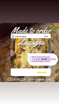 Fresh/Frozen Lasagna