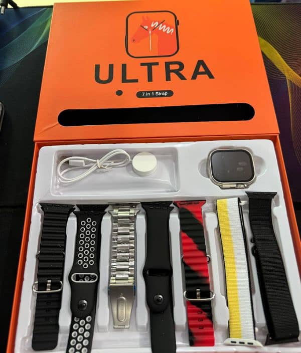 Smart Watch series 8 Ultra pro 7+1 strap Premium quality available 0