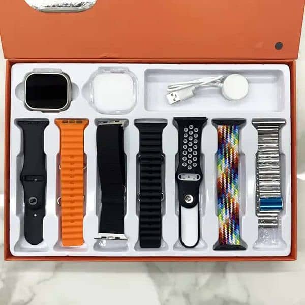 Smart Watch series 8 Ultra pro 7+1 strap Premium quality available 2