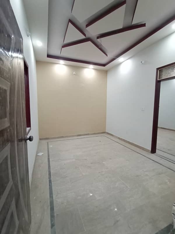 CORNER BRAND NEW Ground + 1 floor HOUSE for SALE IN nORTH Karachi 5-C/2, IN 1 Crore 65 Lac 13