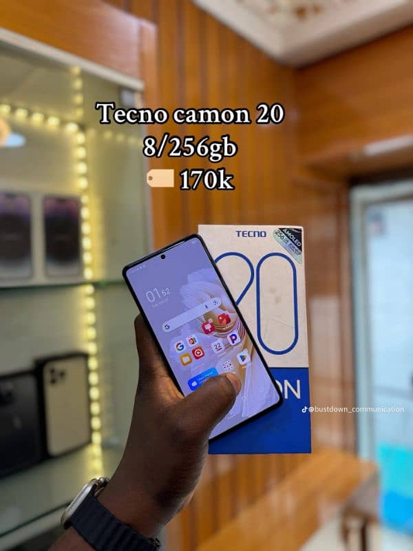 TECNO CAMON 20 0