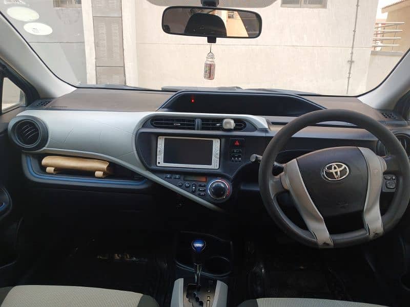 Toyota Aqua 2014 registered is available for sale 7