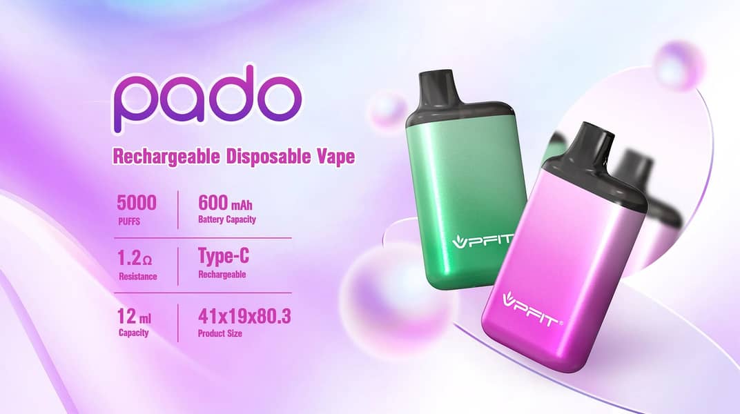 Disposable Vape Pen | PADO 6000 puffs | Lost Vape Smoke Mod 8