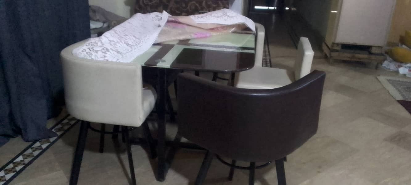 Dinning table 6 seaters/space saver dinning table 3