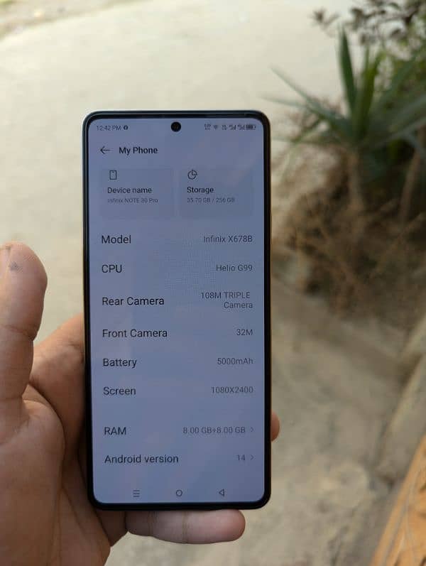 Infinix Note 30 Pro 8/256 5