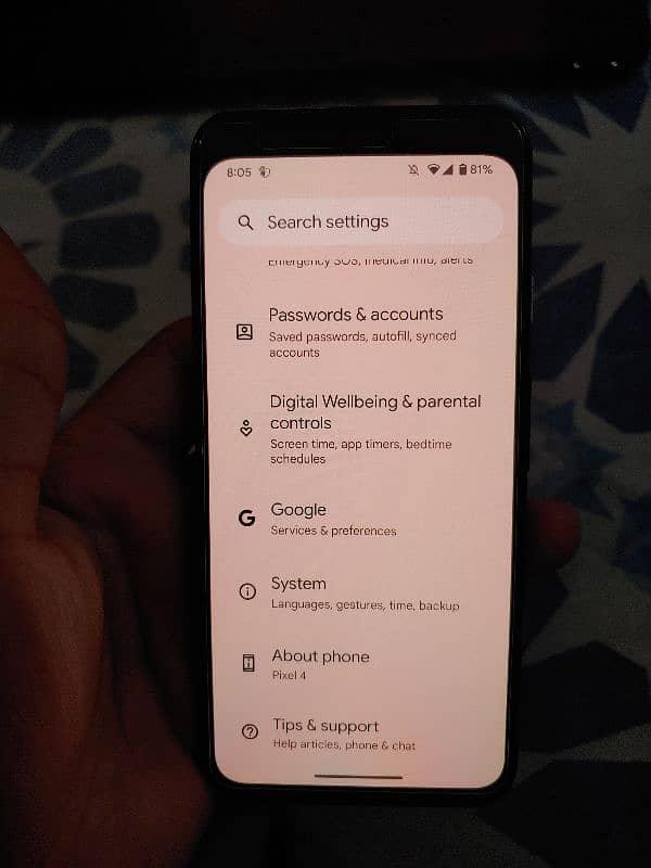 Pixel 4 10/10 dual sim 8