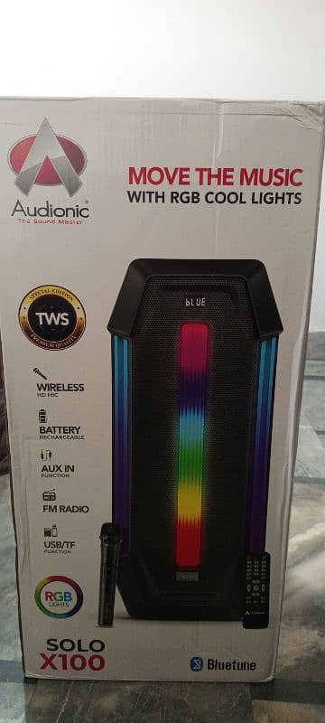 audionic x100 full new condition 10/10 0