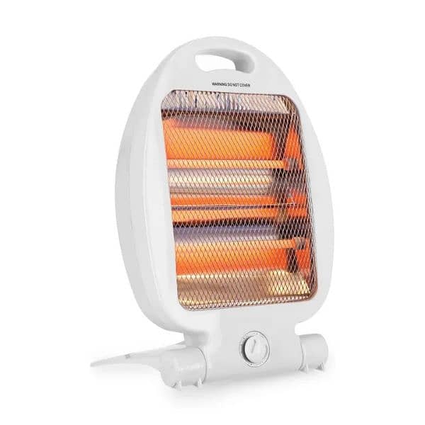 Electric Room Heater 400W / 800W - 2 Halogen Heating Rods 4