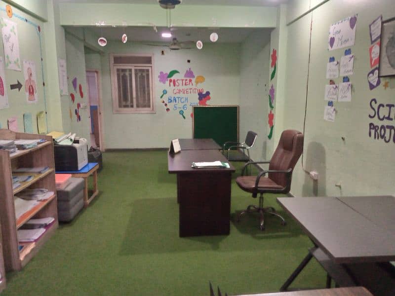 furnished room available for call center software houses etc 11