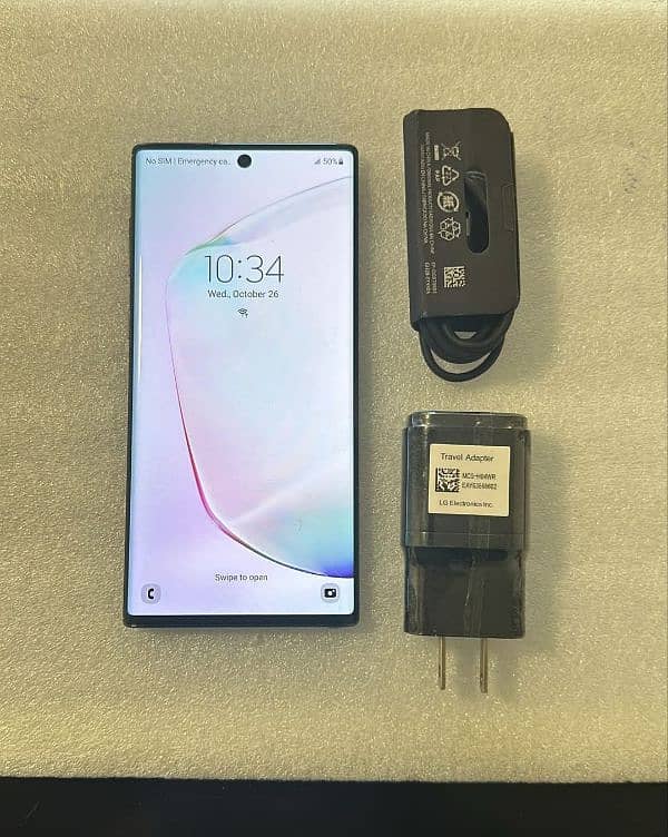 Samsung Note 10 plus 5G 12/256 GB PTA approved for 03484580261 2