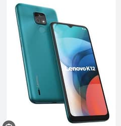 lenovo k12 in green colour 4/64gb