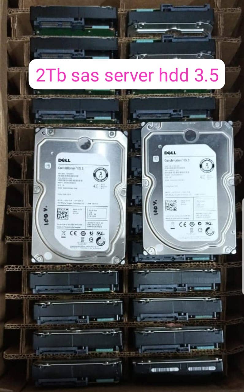 Dell seagate 2Tb |  3 Tb  sas server hdd 6