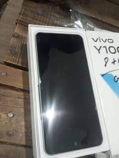 Vivo Y 100 just box open 12 months warranty