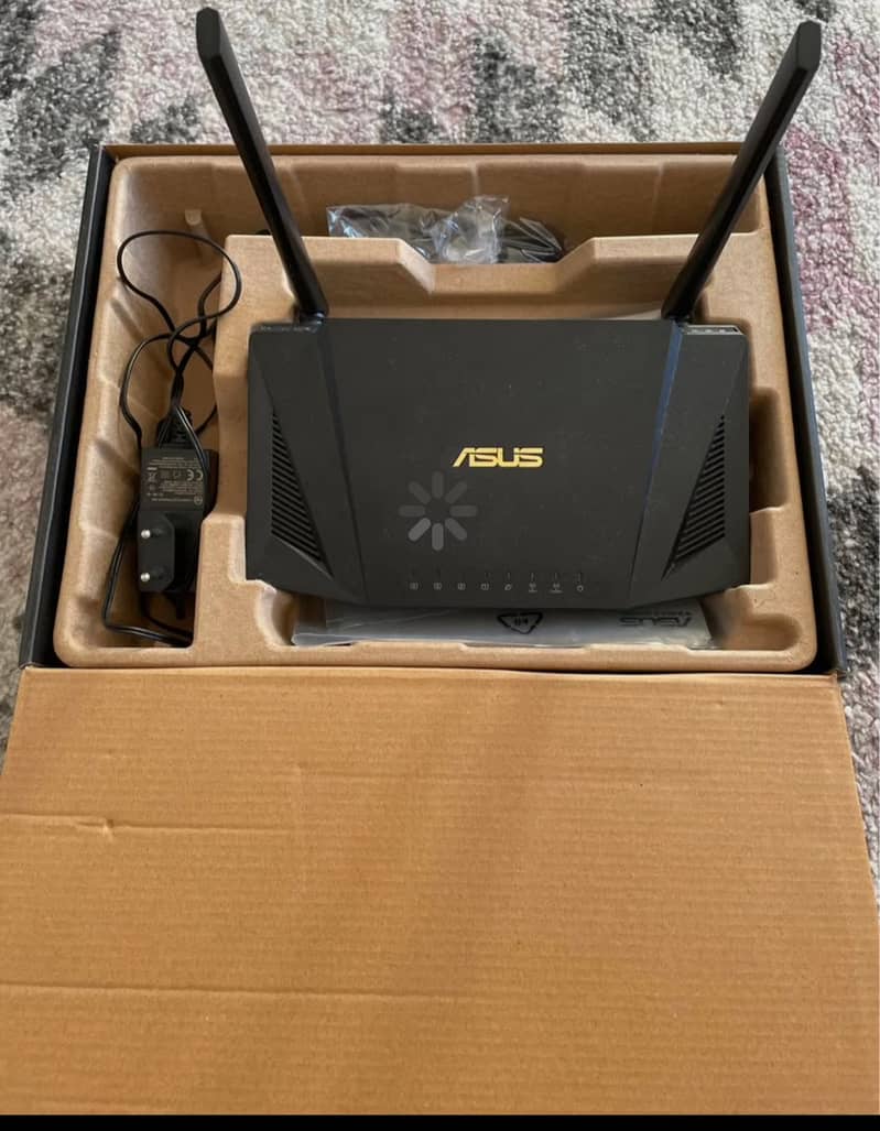 ASUS RT-AX56U, Dual Band, Black, Smart Wifi-6 1