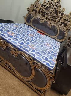 carving bed set Cinyoti style new Not used (cam from swat) call me