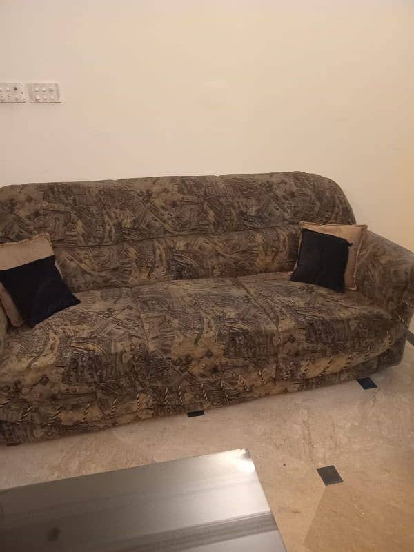 SOFA SET ( 1 two seater and 2 three seater) 1