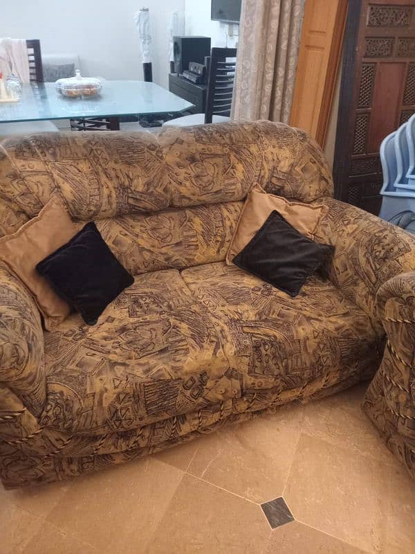 SOFA SET ( 1 two seater and 2 three seater) 2