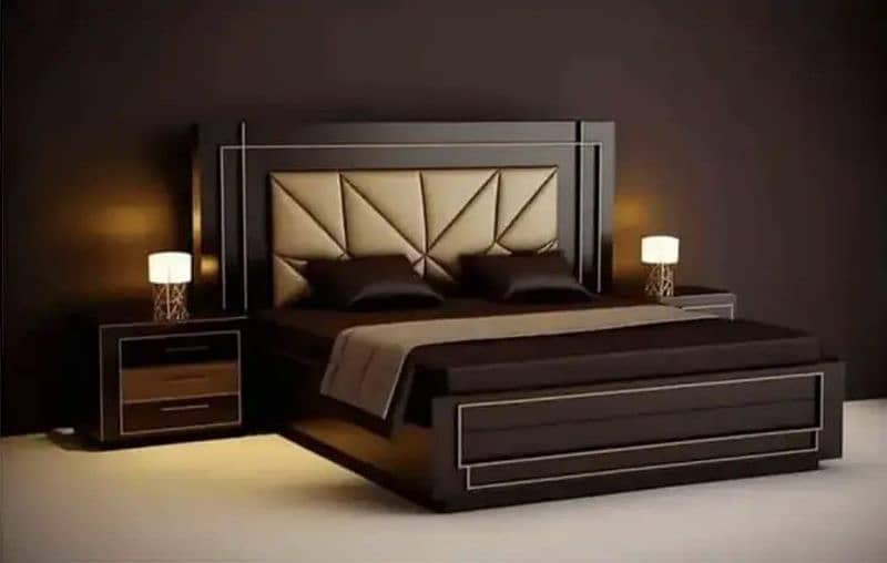 Bed Set // Double bed // single bed // Wooden Bed // King size Bed 8