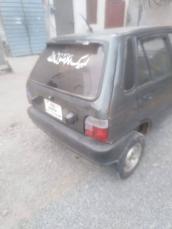 Suzuki mhran 1992 model Faisalabad number 0