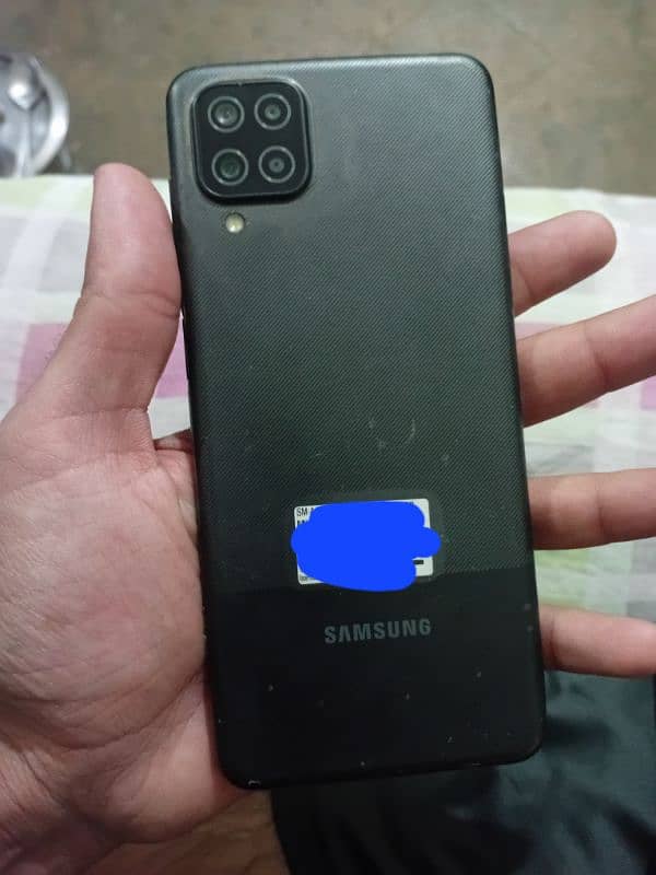 samsung a12 for sale with box and charger 0