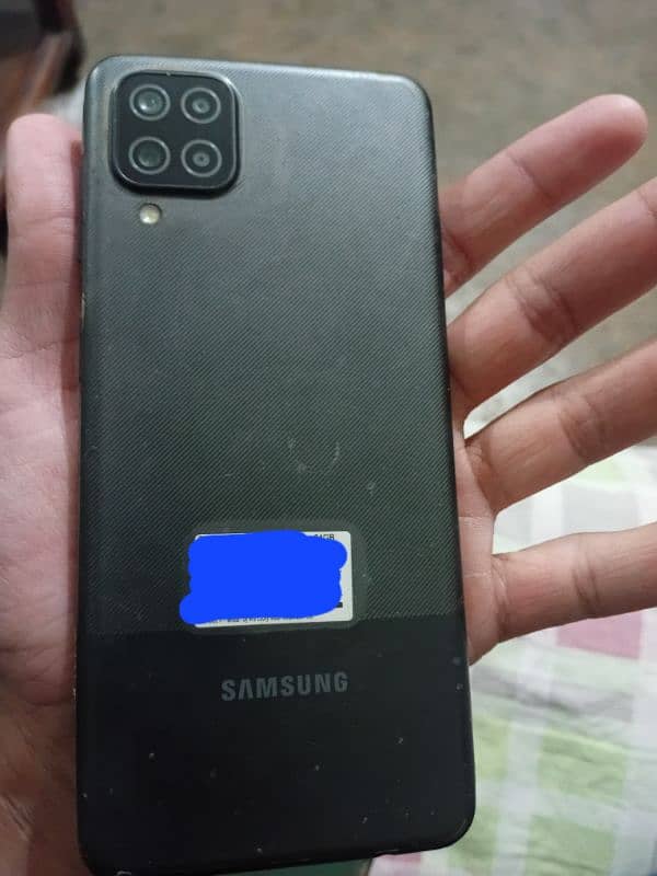 samsung a12 for sale with box and charger 4