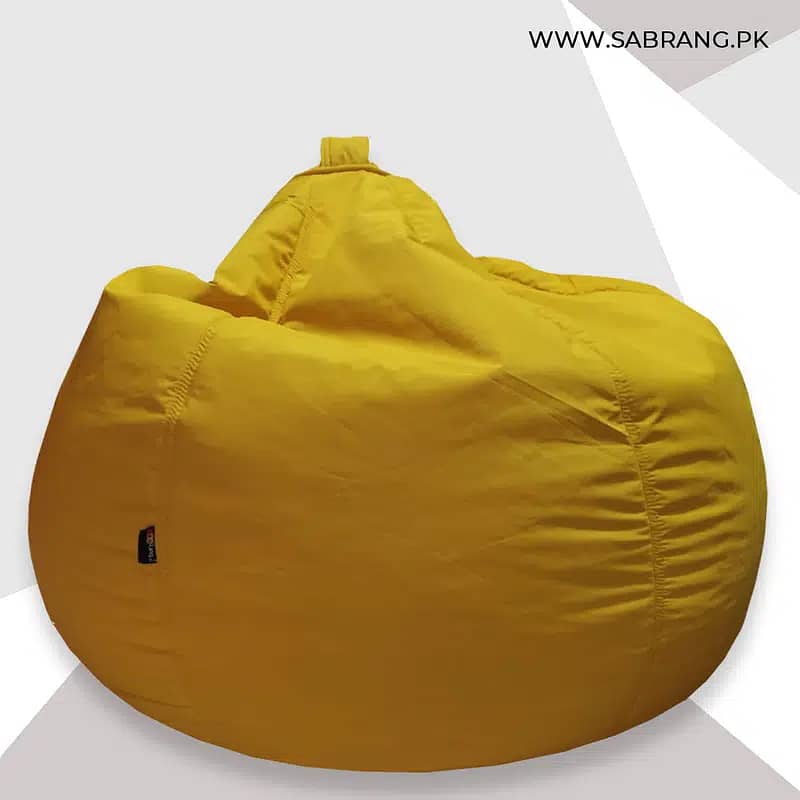 Bean bag / puffy bean bag / leather bean bag sofa cum bed / bean bags 10