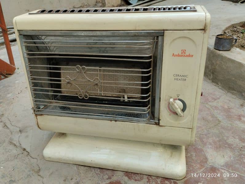 ambassador ceramic gas heater best for room heating 0