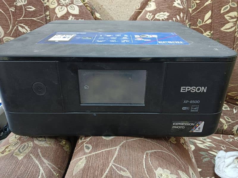 Epson 6 Color Printer with Scanner and Wifi 1