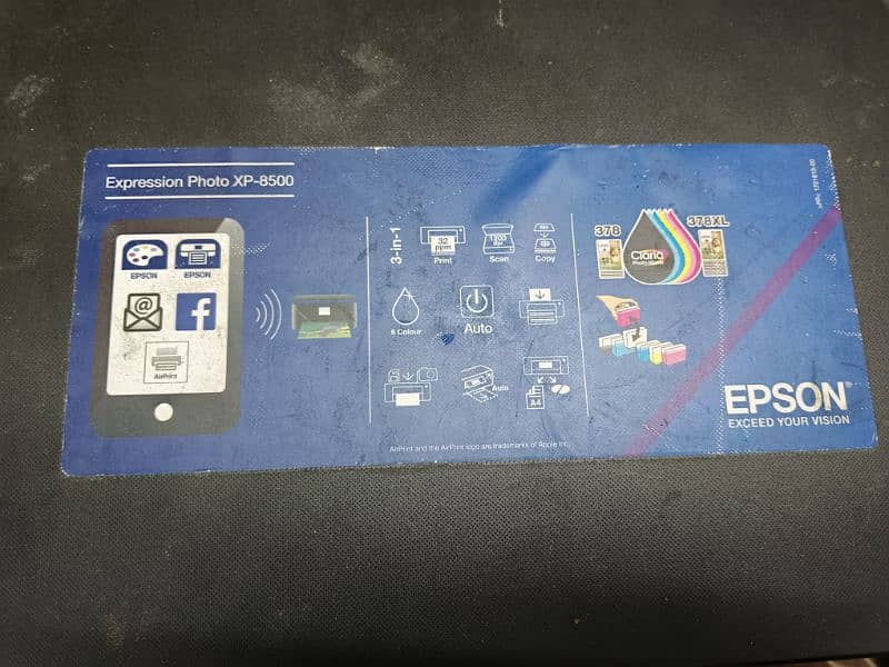 Epson 6 Color Printer with Scanner and Wifi 4