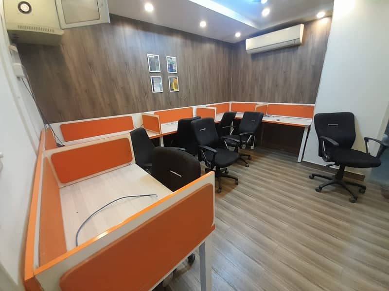 Furnished office on 2nd floor Huge Hall 1