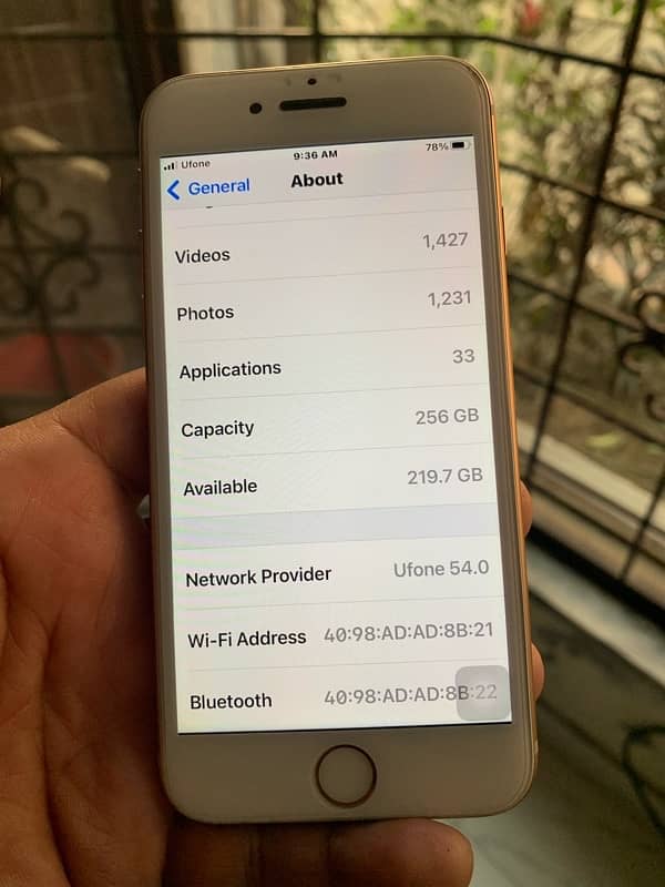 iPhone 8 256GB PTA 8