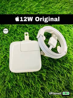 iphone/ipad original charger with cable/fast,orignal,12watt,apple 100%