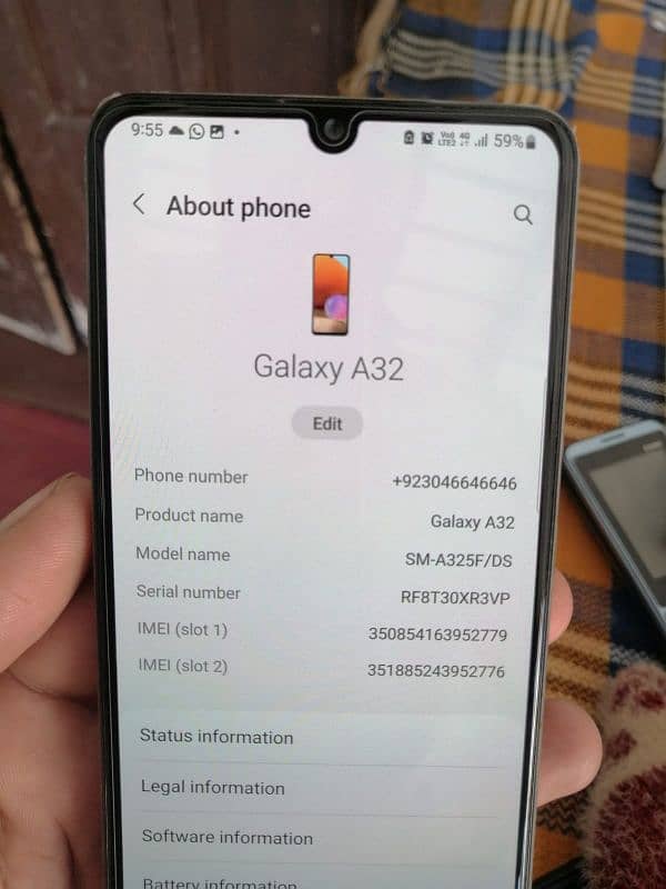 Samsung A32 lush condition 1