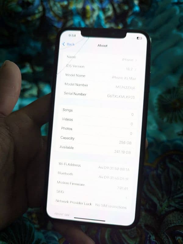 iPhone XS Max 256GB Dual Physical Approved 4