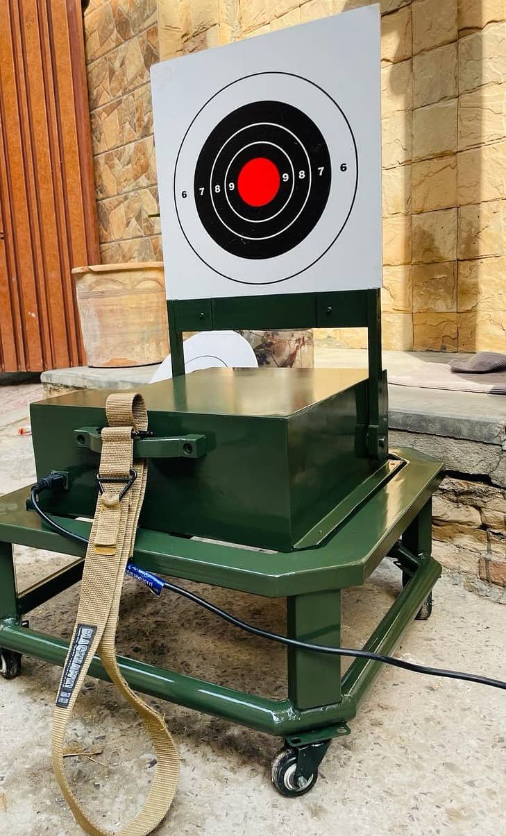 automatic pop up target for shooting range 1