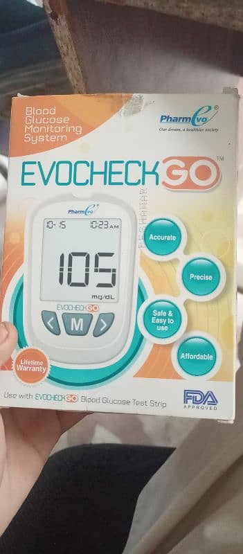 Evocheck go (sugar machine) 0