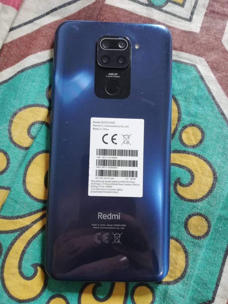 Redmi Note 9, Ram 4+2, 128 0