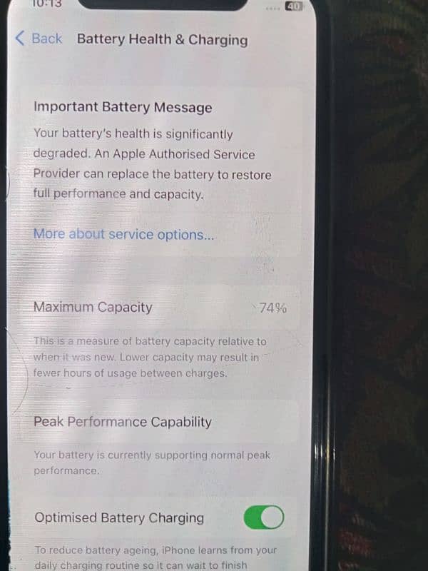 iPhone x 256gb face id of panel change all ok need honey 2