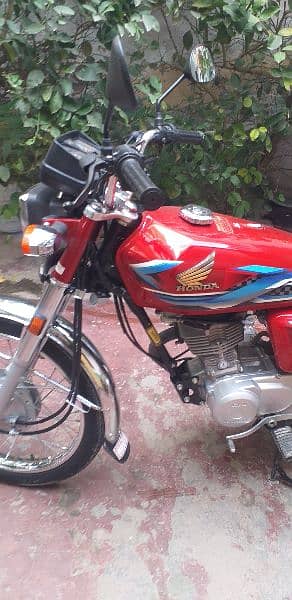 Honda 125 2024 model Mardan Registered 0