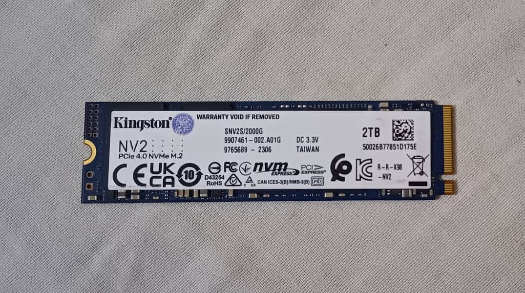 Kingston NVMe SSD 2TB 0