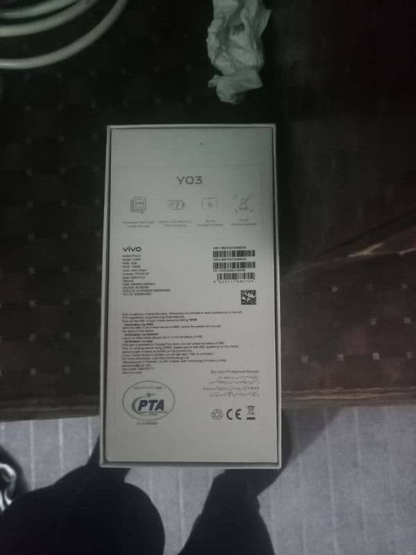 vivo y 03 4 +4 128 ha used like new condition ha box charger all ok 7